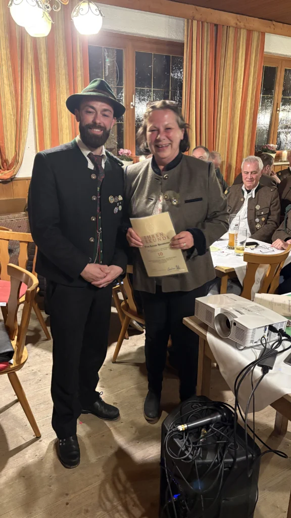 Ehrungen durch BSSB und GAU Gereralversammlung 2026