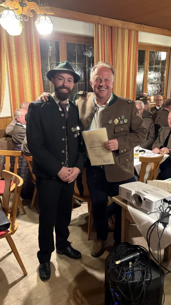 Ehrungen durch BSSB und GAU Gereralversammlung 2026