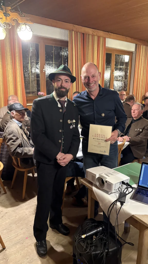 Ehrungen durch BSSB und GAU Gereralversammlung 2026