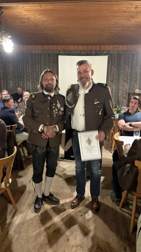 Ehrungen durch BSSB und GAU Gereralversammlung 2026